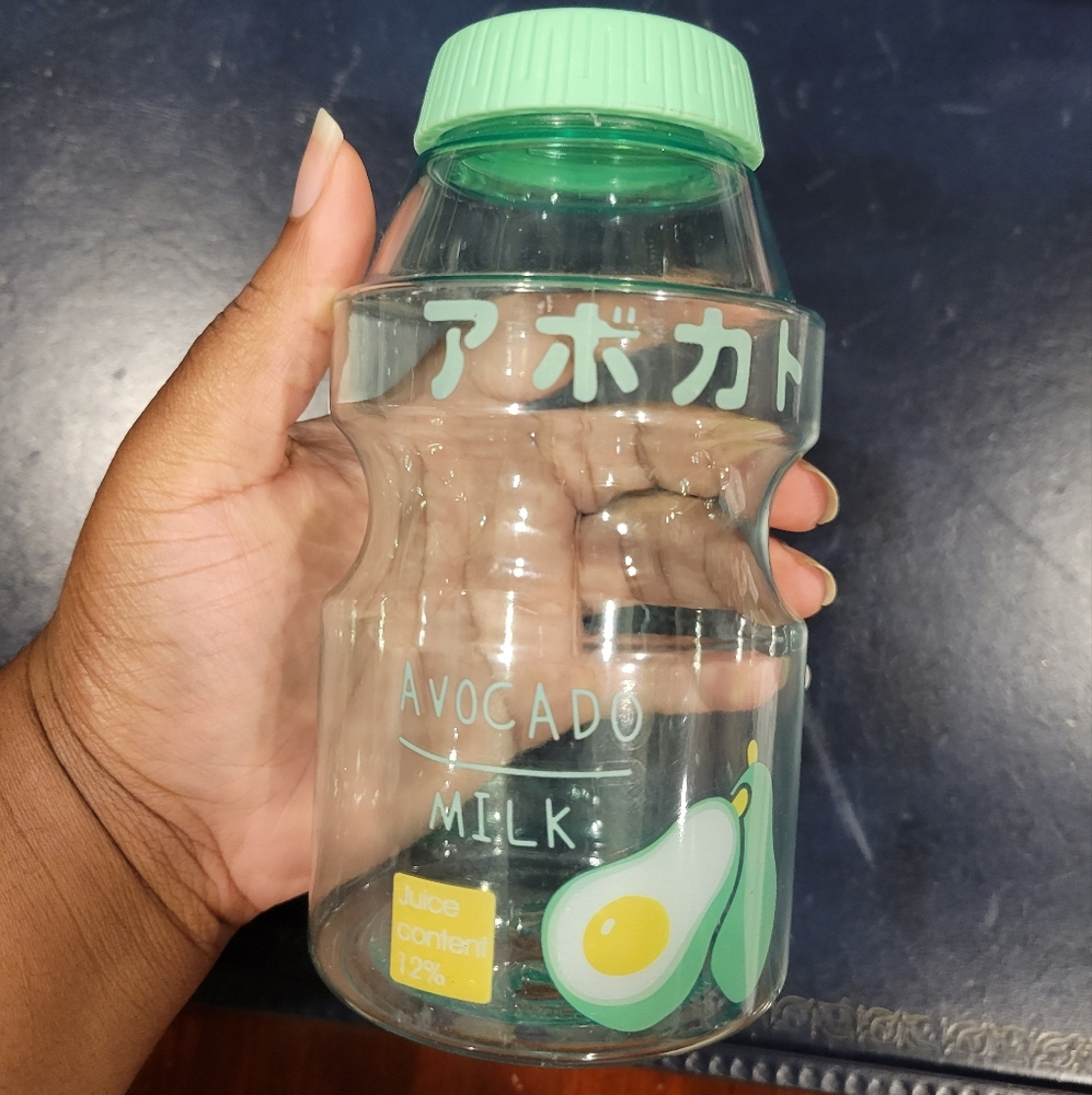 Avocado Milk Bottle